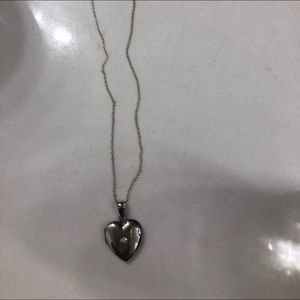 Silver locket